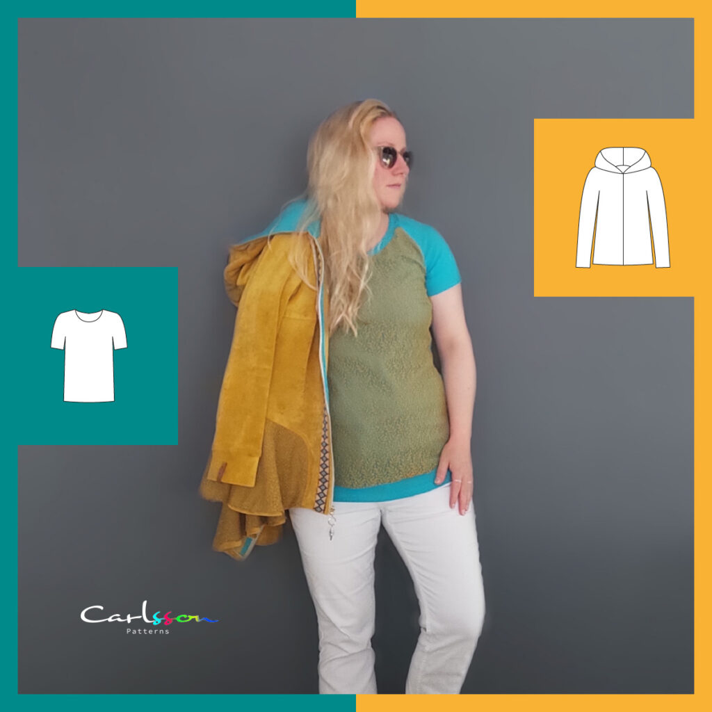 Sweatjacke von Carlsson Patterns