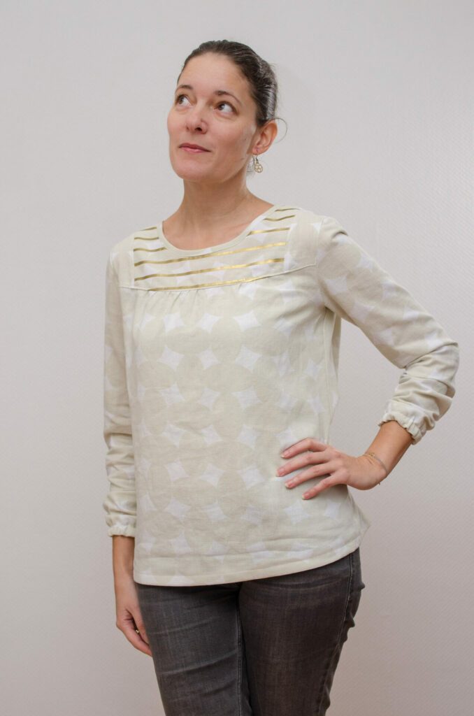 LaNanna Blouse mit Gold | pedilu