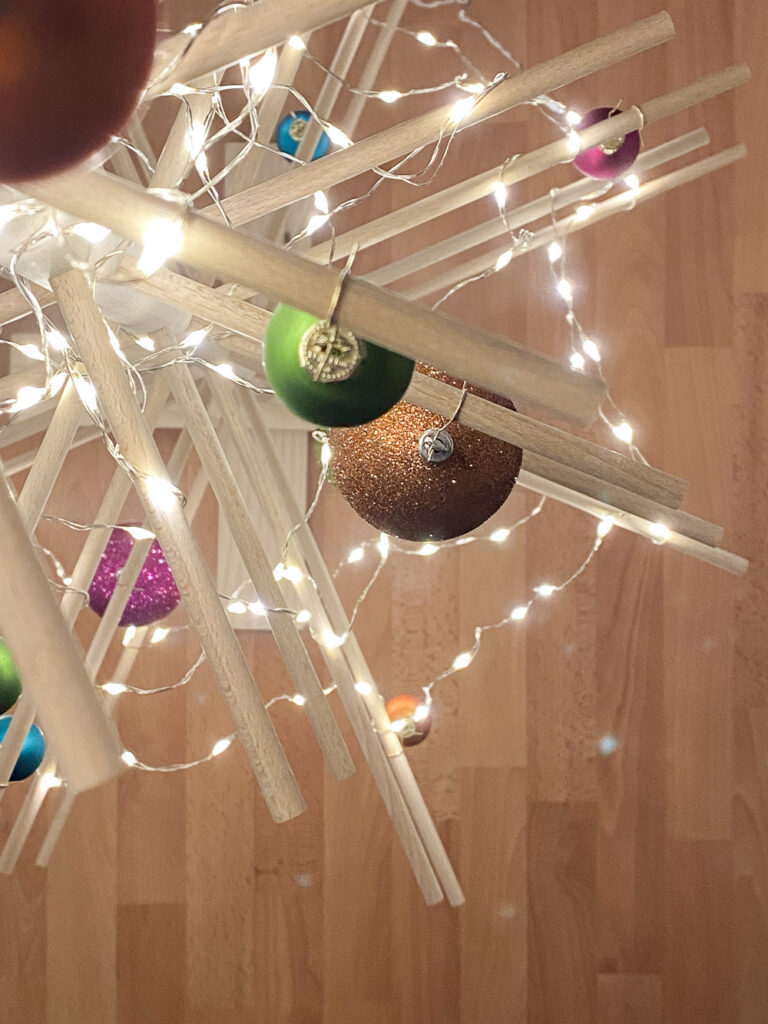 Nachhaltiger Weihnachtsbaum aus Buche