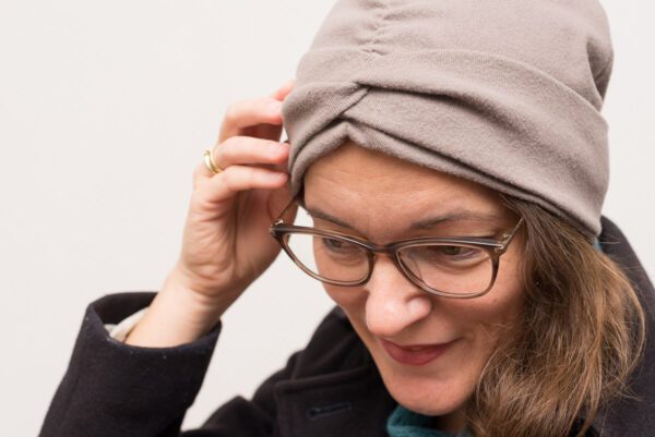 LaBandeau Beanie von pedilu, Boho-Mütze im Detail