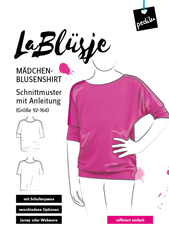 LaBlüsje Schnittmuster E-Book – Blusenshirt