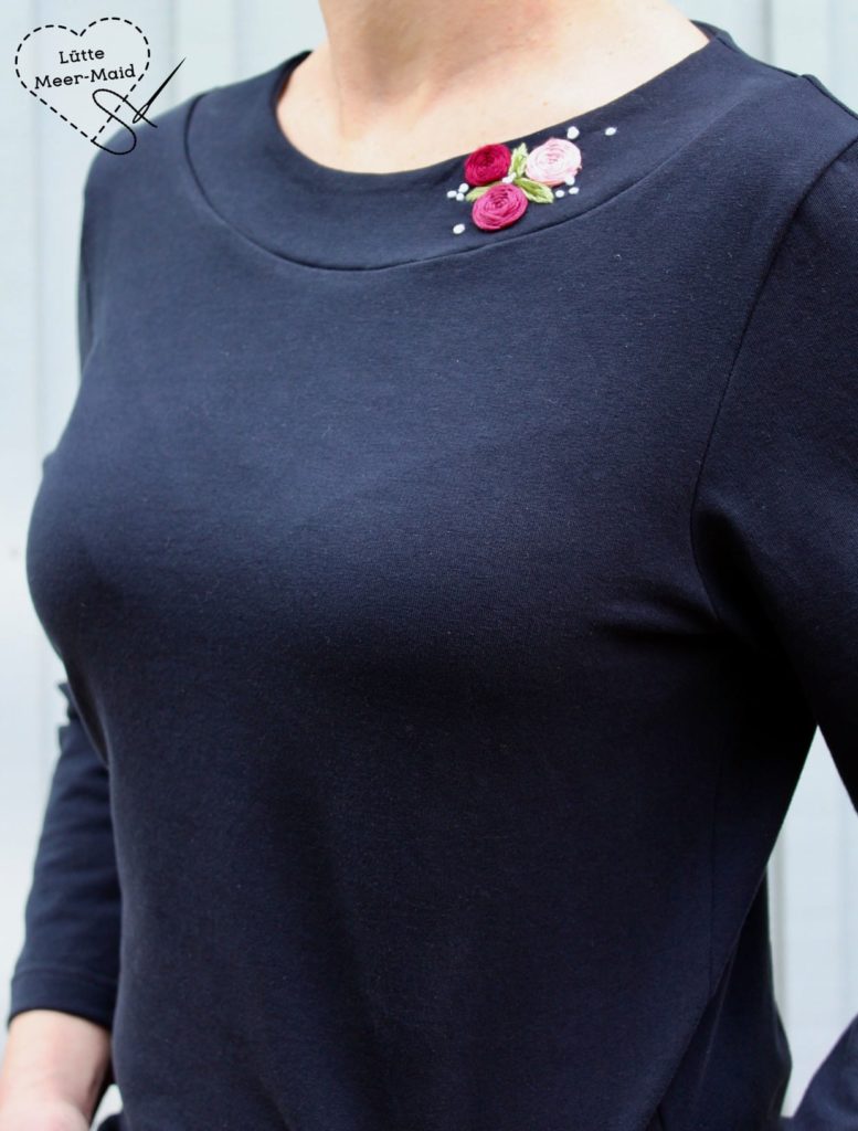 LaMarina Shirt von pedilu | Designbeispiel von Lütte Meer-Maid | Detail
