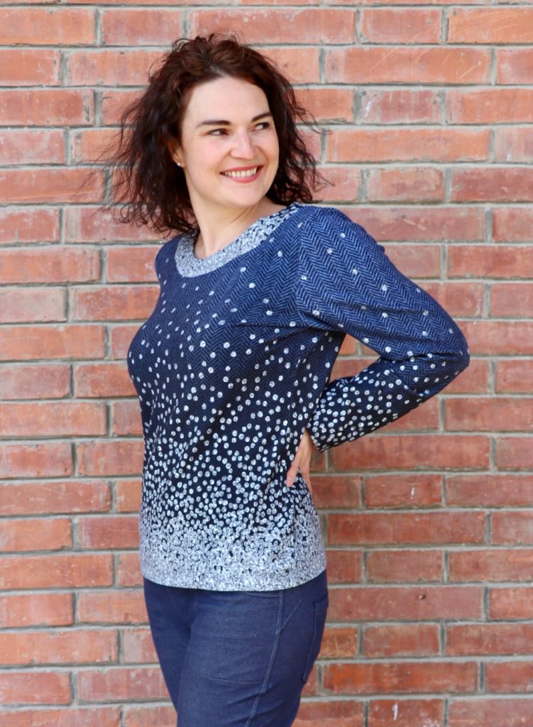 LaMarina Shirt von pedilu | Designbeispiel von juhu naeht | Shirt mit Glitzer