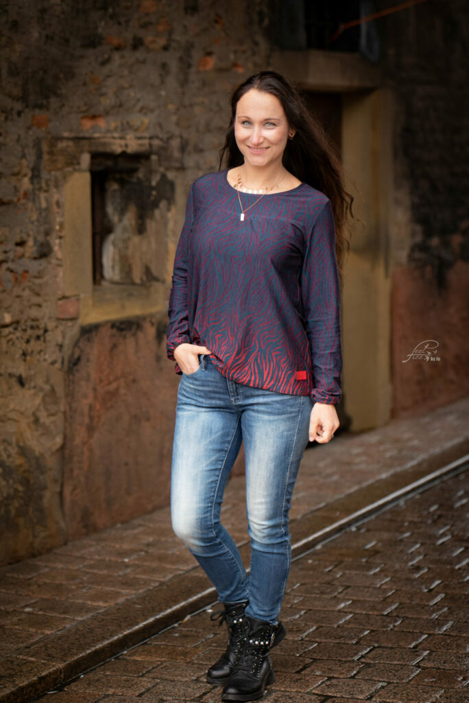 LaNanna Blouse von pedilu | Designbeispiel ohne Rüschen von feelfree_byju_diy