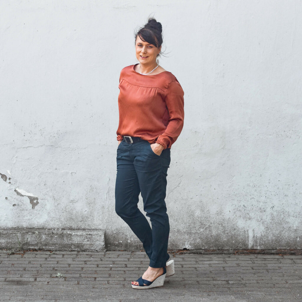 Meine Herzenswelt: Domino-Outfit mit LaNanna Blouse