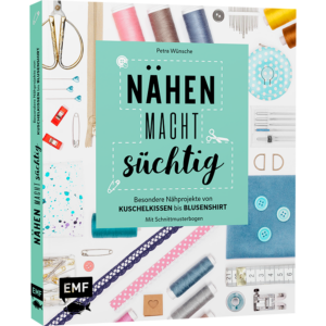 Nähen macht süchtig, Buch, Titel