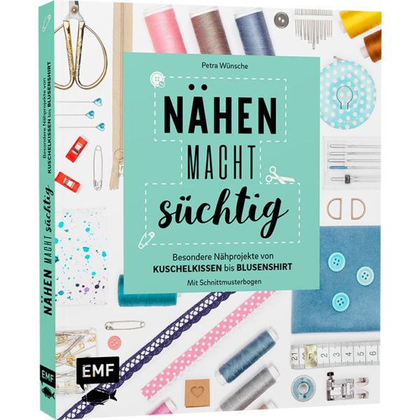 Nähen macht süchtig, Buch, Titel