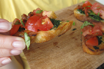 Mmmmmh, Bruschetta …