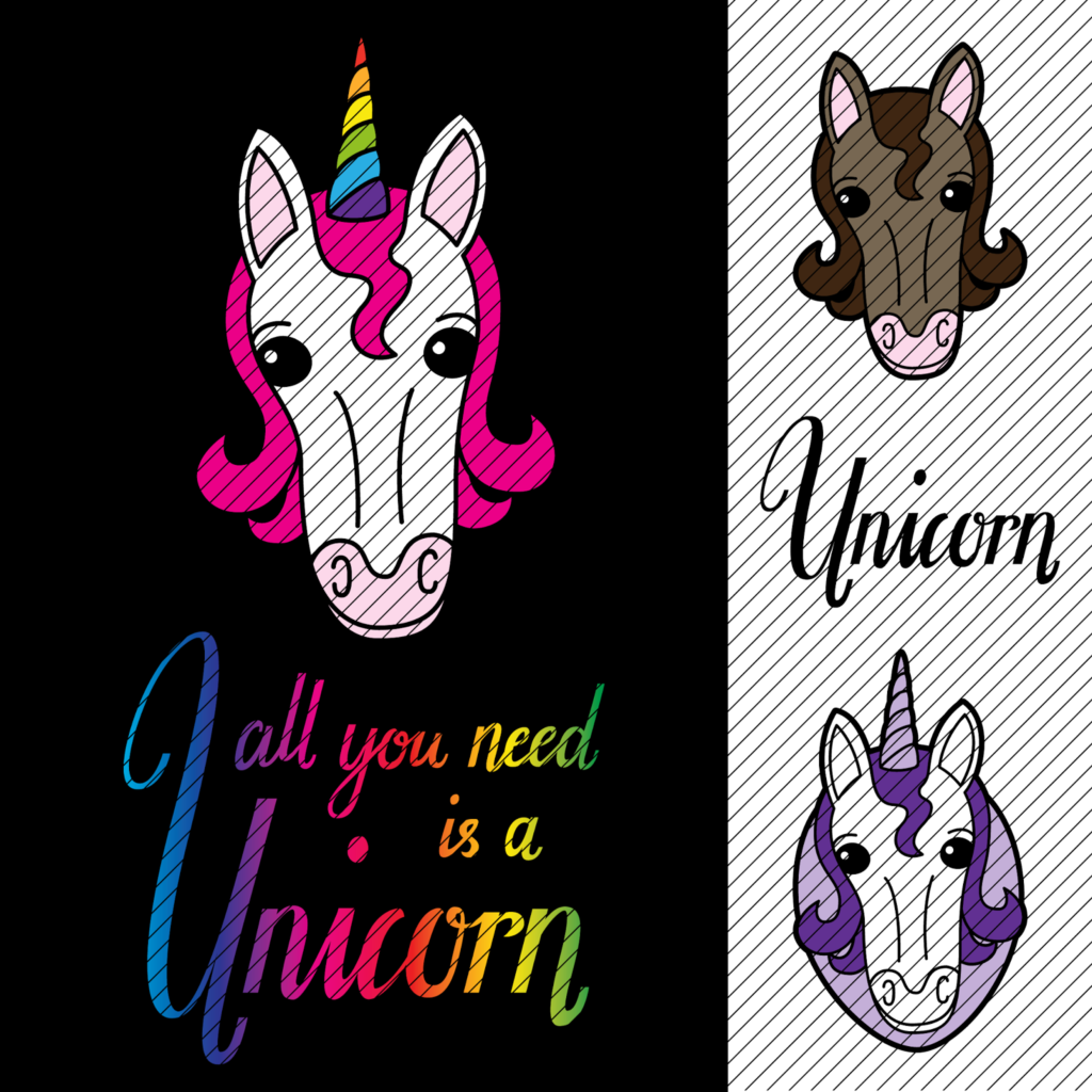 Plotterserie »All you need is a Unicorn«