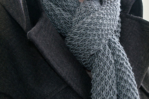 Herrenschal stricken – das perfekte Weihnachtsgeschenk