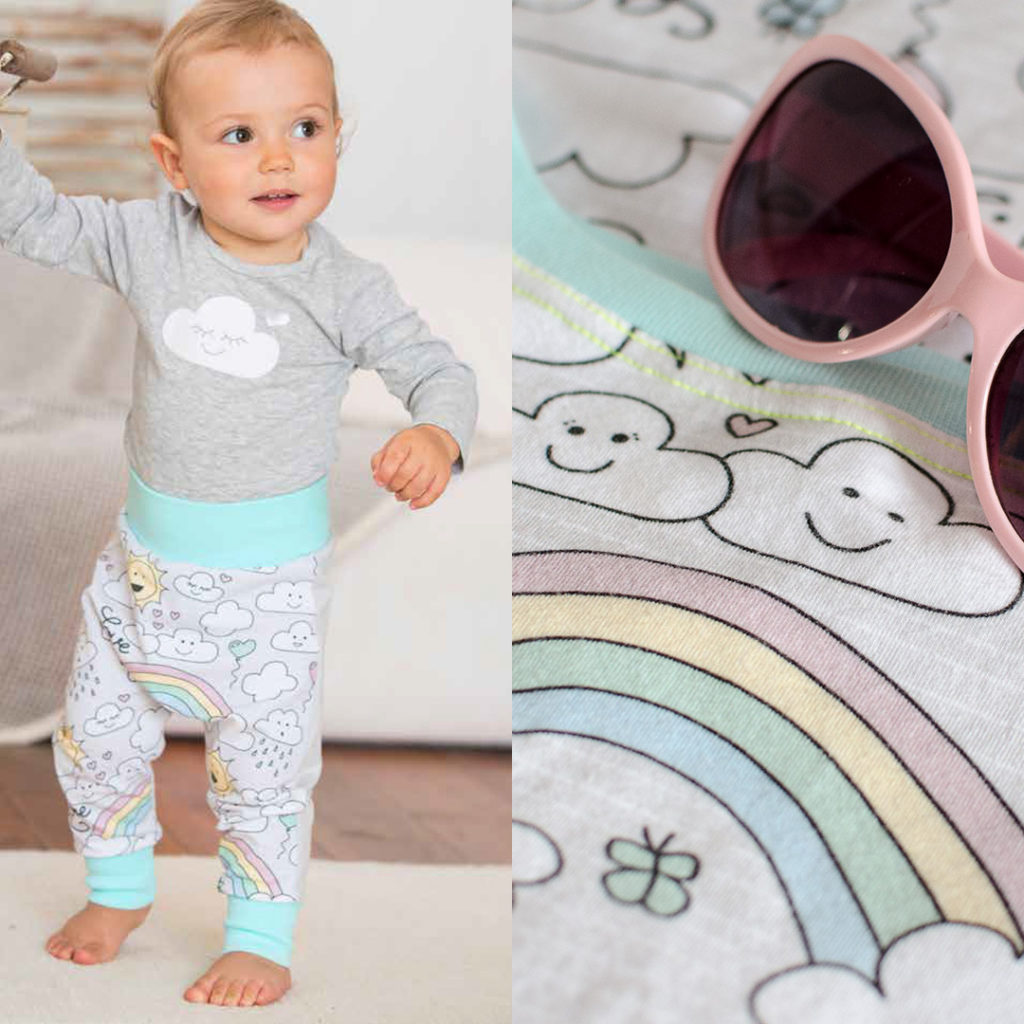 Stoffdesign Cloud Love | Spoonflower | pedal