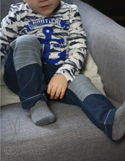 »Easy Jersey – Mtwachshosen« Biker-Hose Kinder