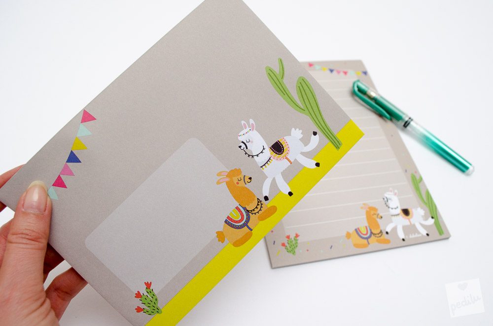 7 Lama-Ideen zum Verlieben – Briefpapier