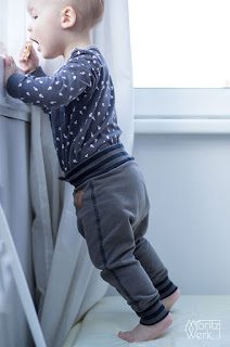 »Easy Jersey – Mtwachshosen« Haremshose aus Sweat