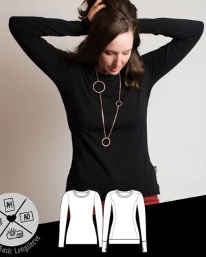 LaBasic Longsleeve | Schnittmuster von pedilu