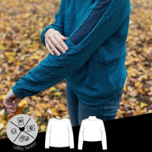 LaBlus Sweater | Schnittmuster von pedilu