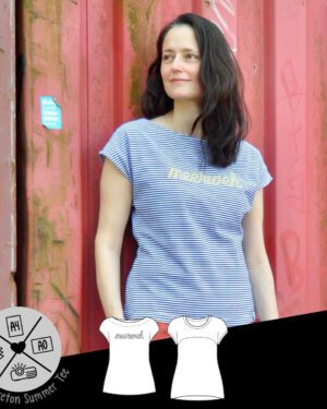LaBreton Summer Tee | Schnittmuster von pedilu