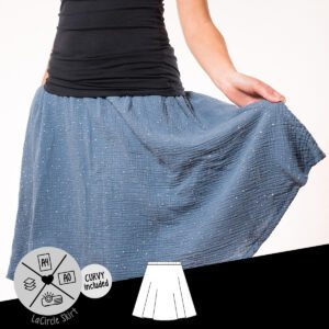 LaCircle Skirt | Schnittmuster von pedilu