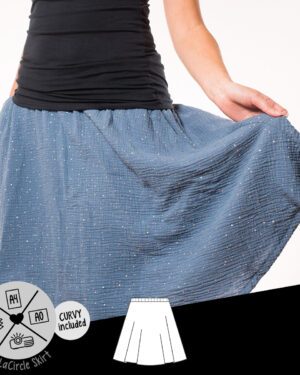 LaCircle Skirt | Schnittmuster von pedilu