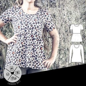 LaJanna Shirt | Schnittmuster von pedilu