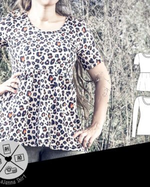 LaJanna Shirt | Schnittmuster von pedilu
