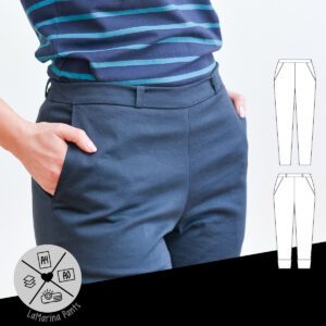 LaMaarina Pants | Schnittmuster von pedilu