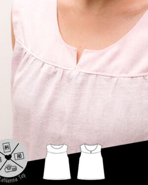 LaNanna Top | Schnittmuster von pedilu