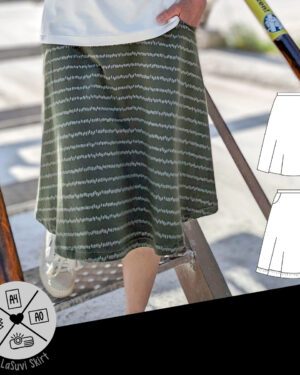 LaSuvi Skirt | Schnittmuster von pedilu