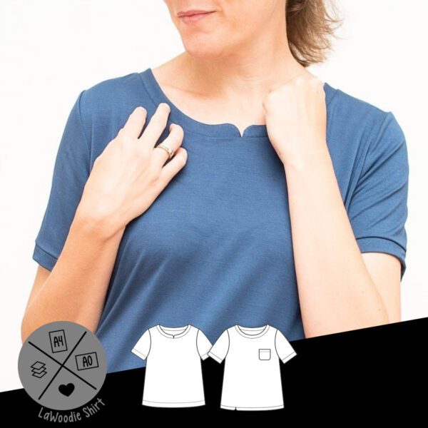 LaWoodie Shirt | Schnittmuster von pedilu