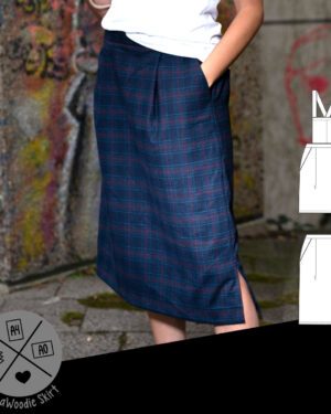 LaWoodie Skirt | Schnittmuster von pedilu
