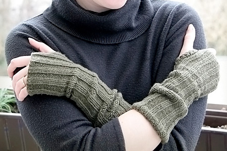 Schnell gestrickt: Armstulpen